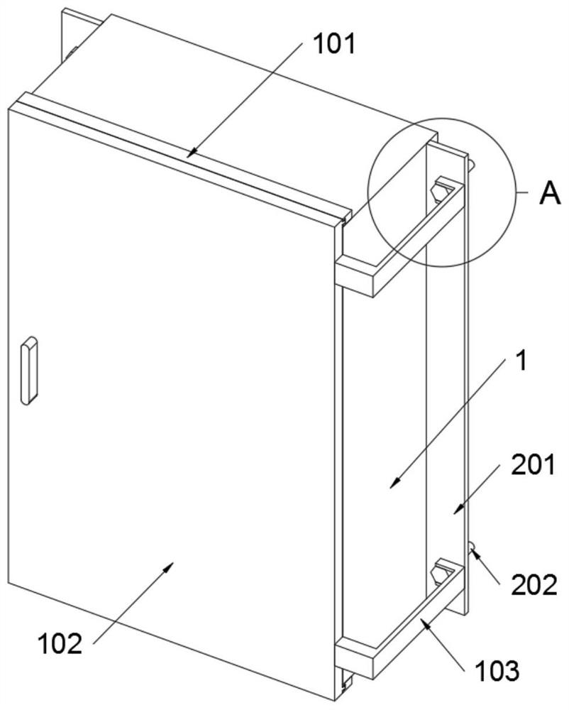 Photoelectric line power distribution auxiliary device of 5G network