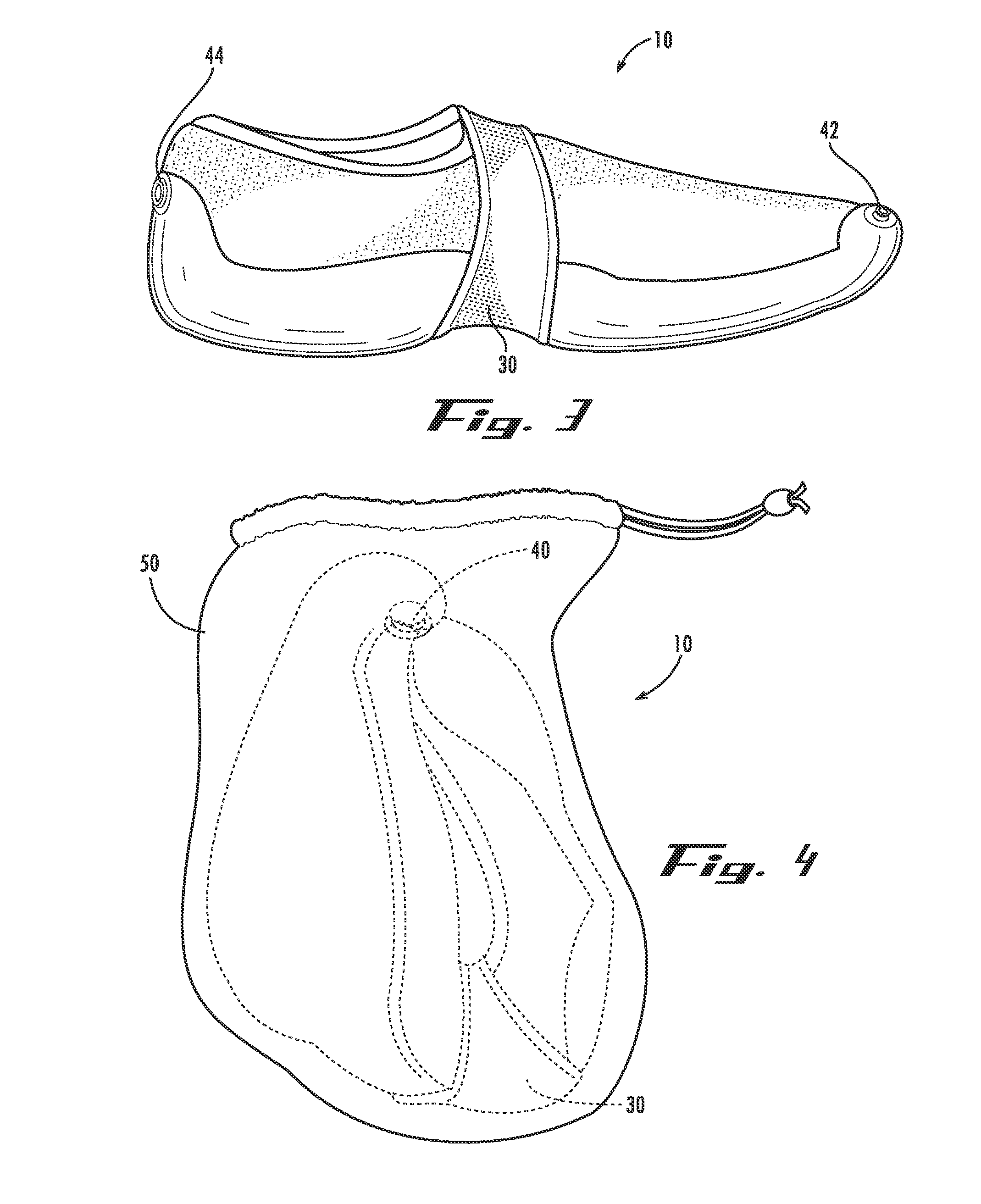 Foldable active shoe