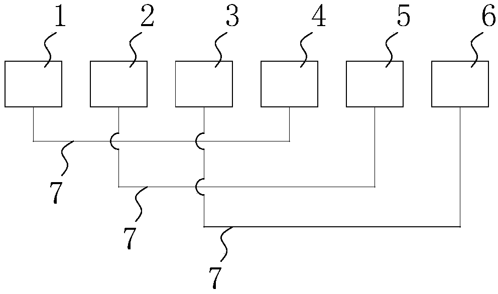 Detection method and device of keyboard interface welding effect