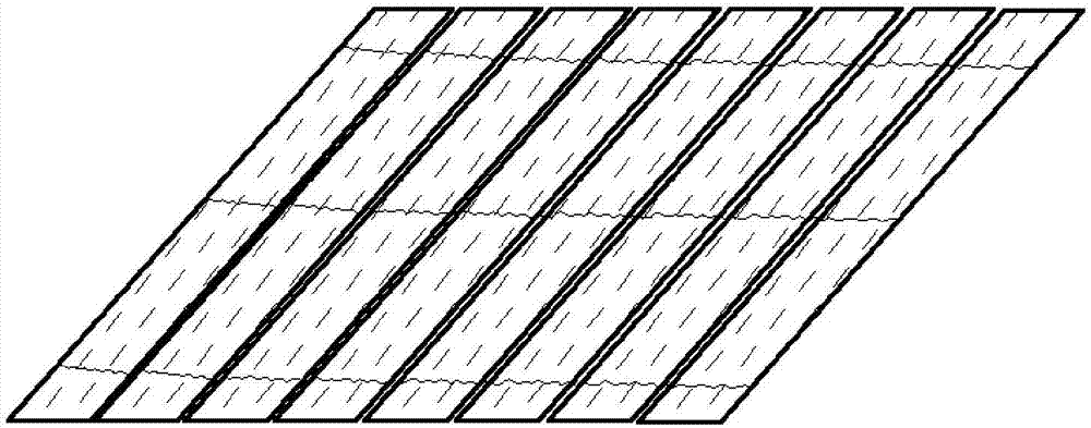 Manufacturing method of bamboo-based heterochromous laminated decorative plate