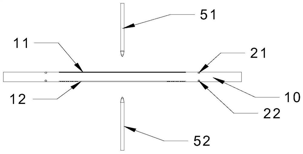 Manufacturing method of flexible electronic device based on LIG