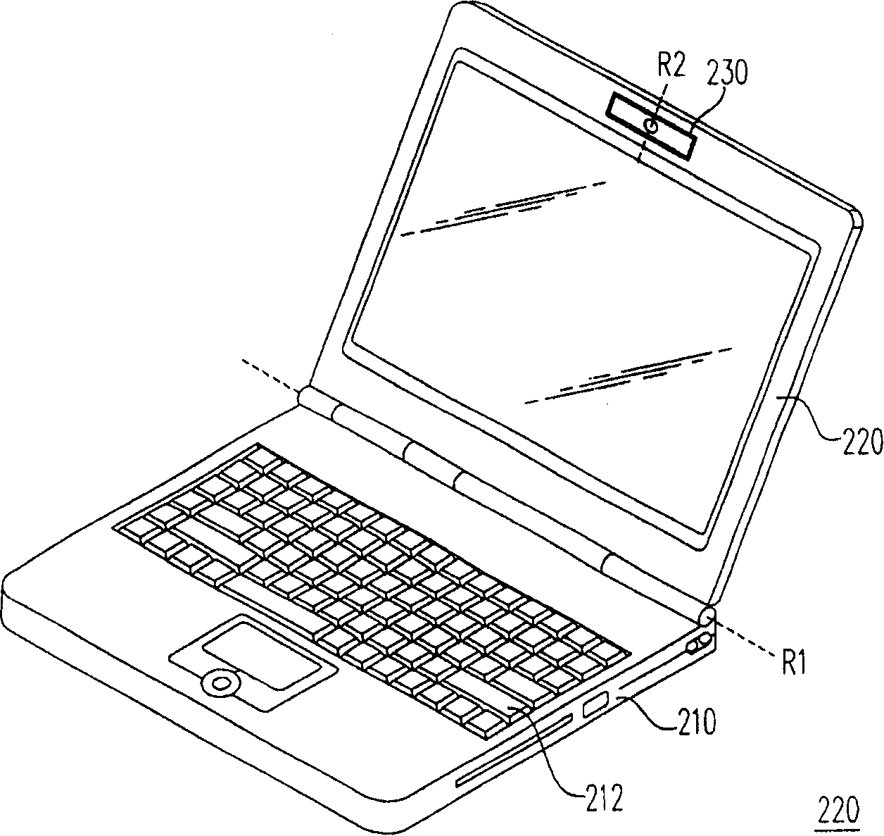 Portable computer device