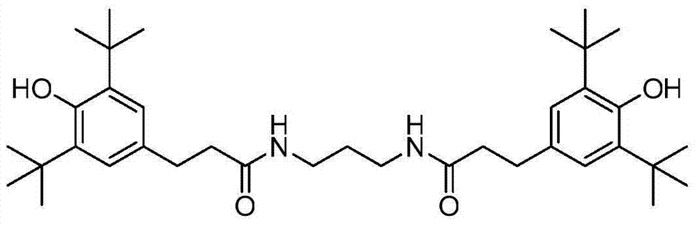 Preparation method of hindered phenol antioxidant 1019