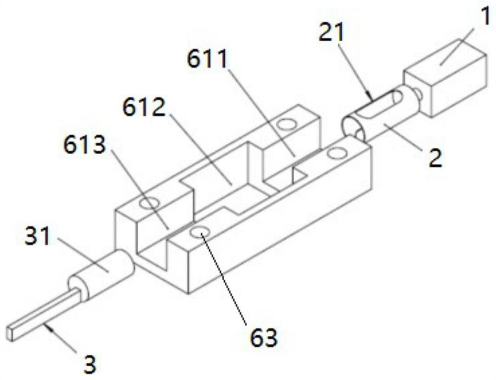 Shaft-type space electric field measuring device