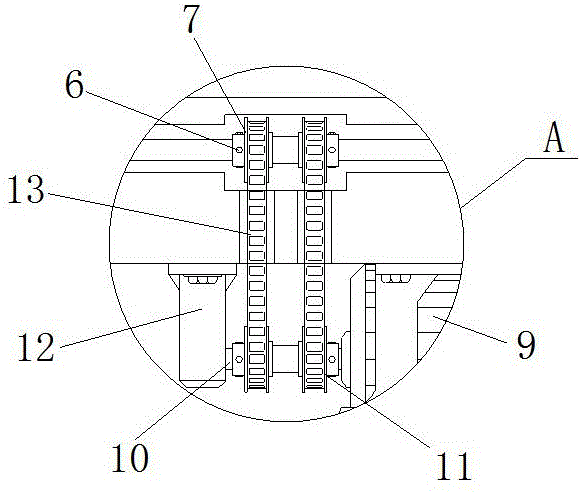 Transmission and drying integrated mechanism for production of enamel stained paper