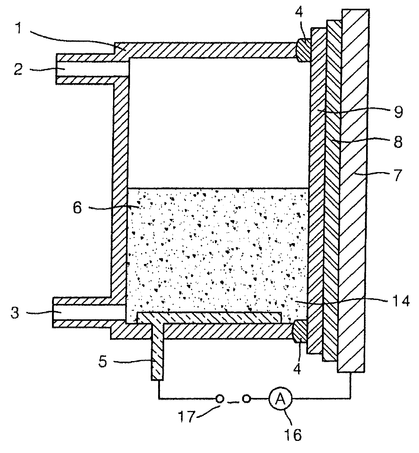 Capacitive liquid level detector for direct methanol fuel cell systems