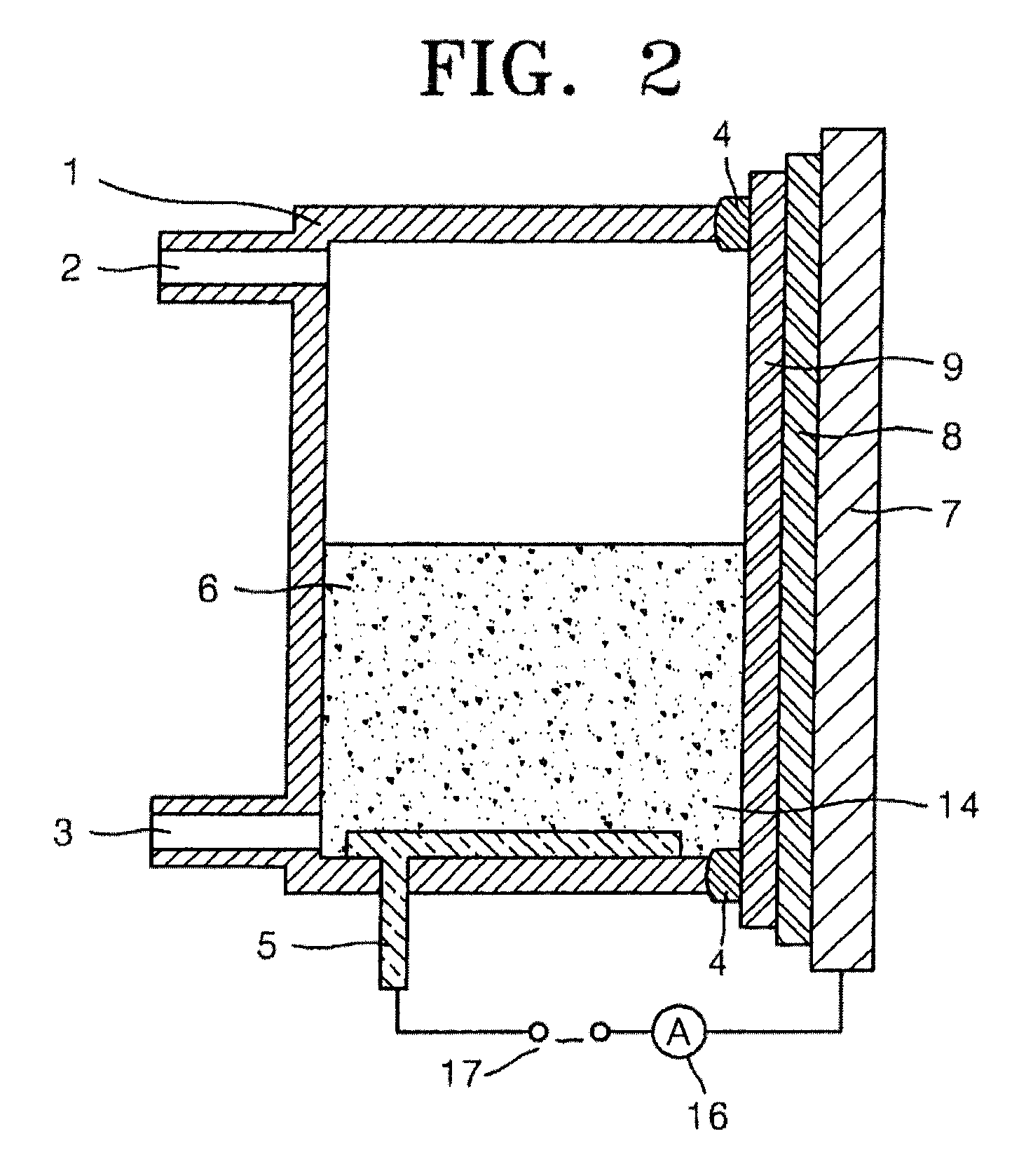 Capacitive liquid level detector for direct methanol fuel cell systems