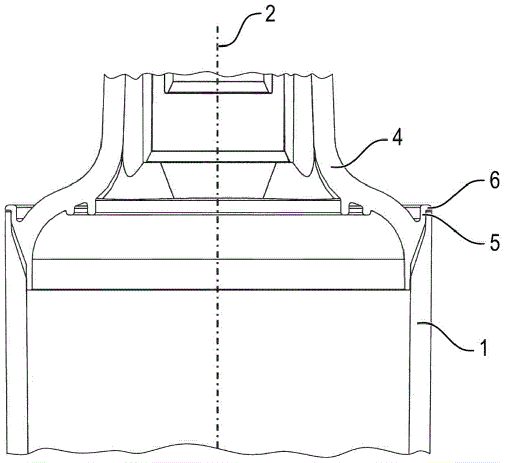 Liquid treatment cartridge, set of such cartridges and method of manufacturing it