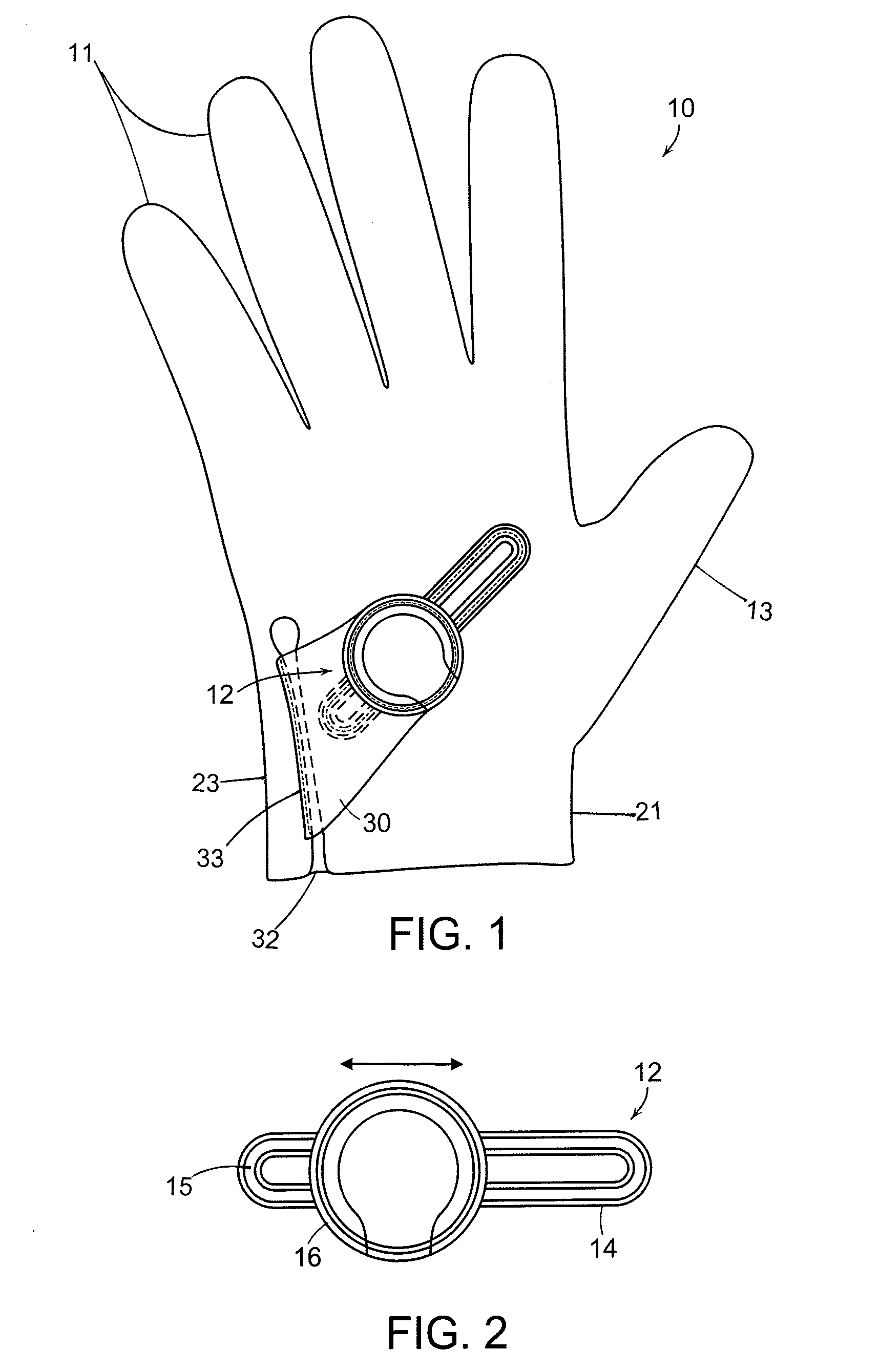 Sport glove closure system