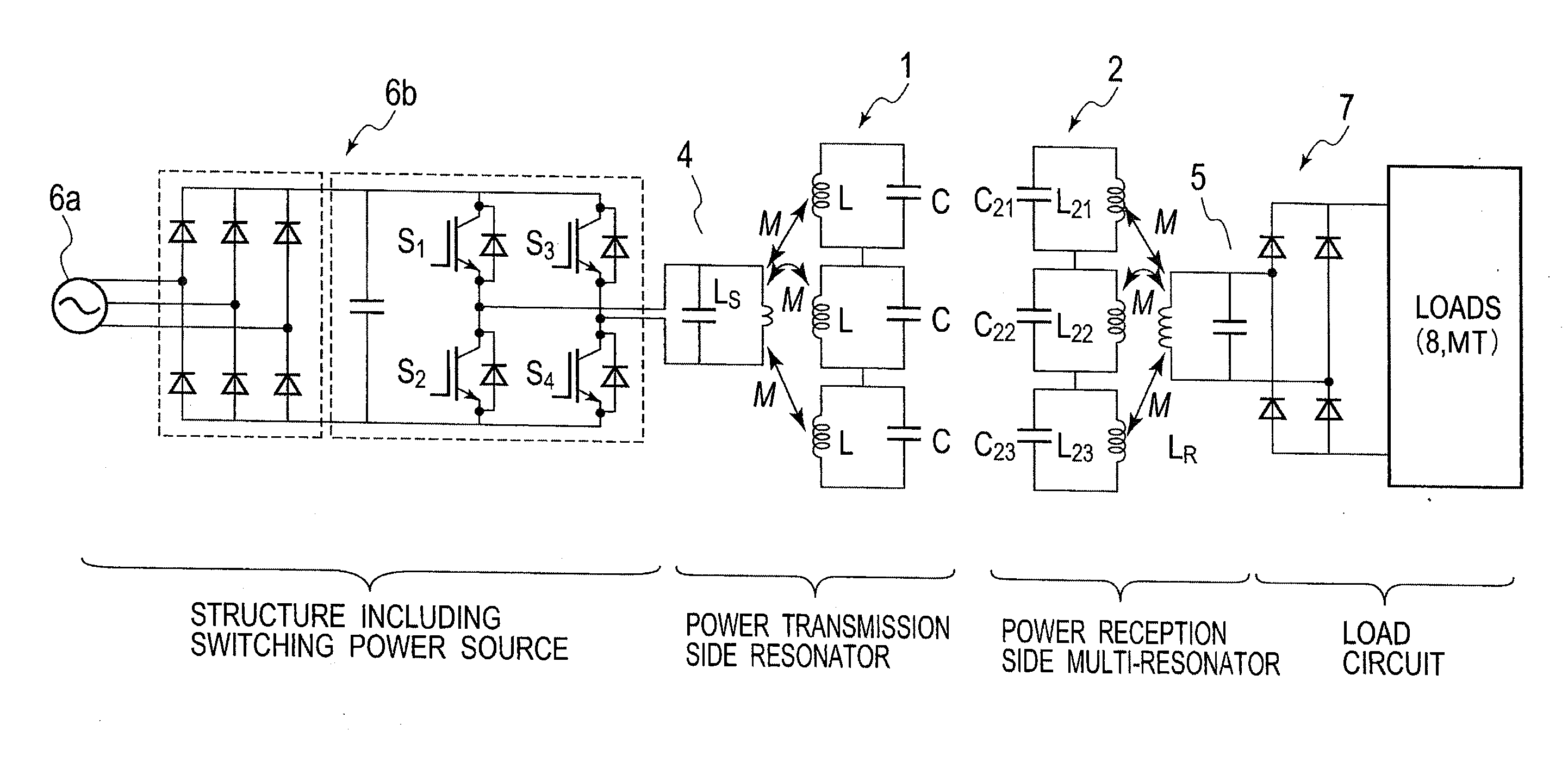 Noncontact power feeding apparatus and noncontact power feeding method