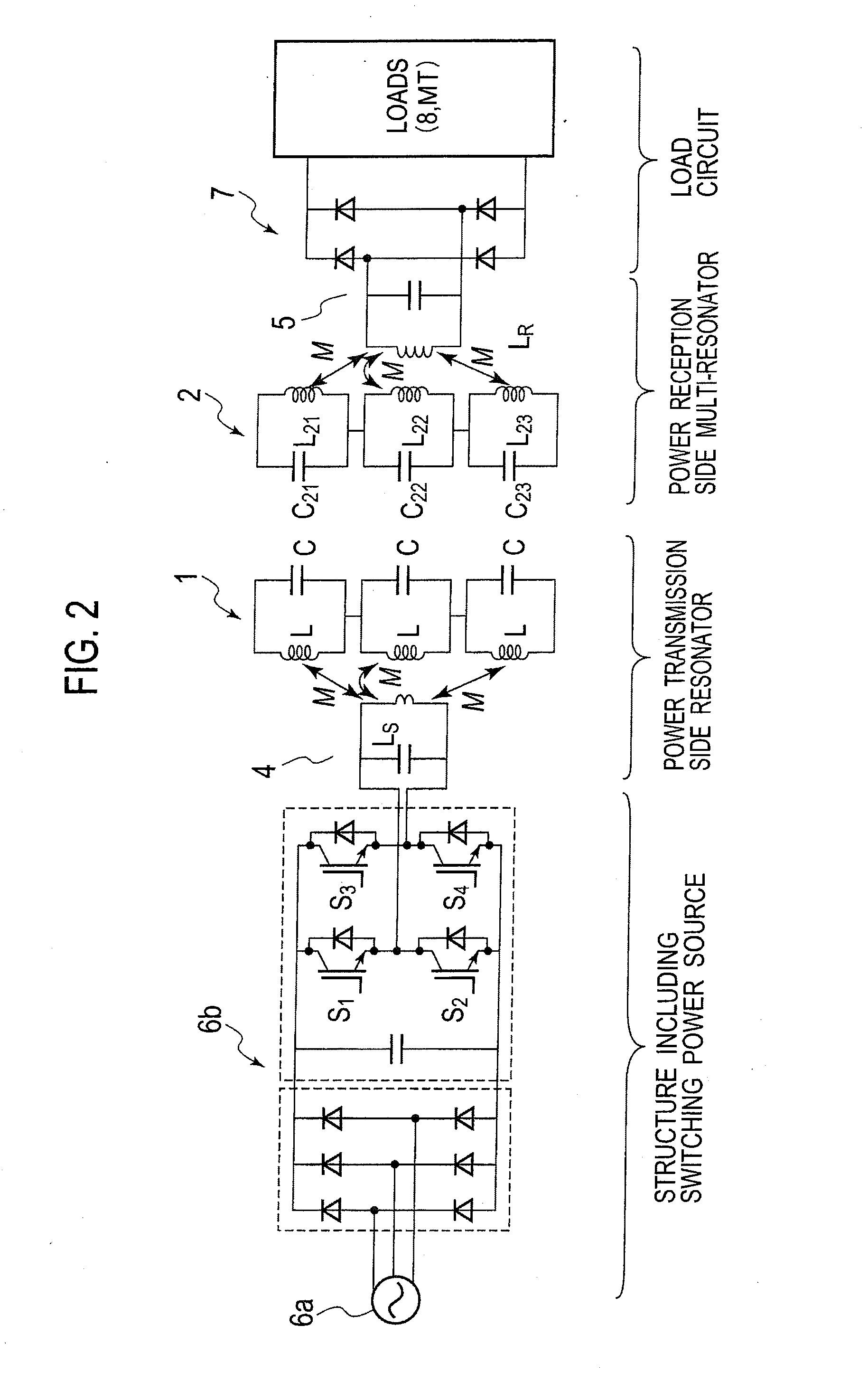 Noncontact power feeding apparatus and noncontact power feeding method