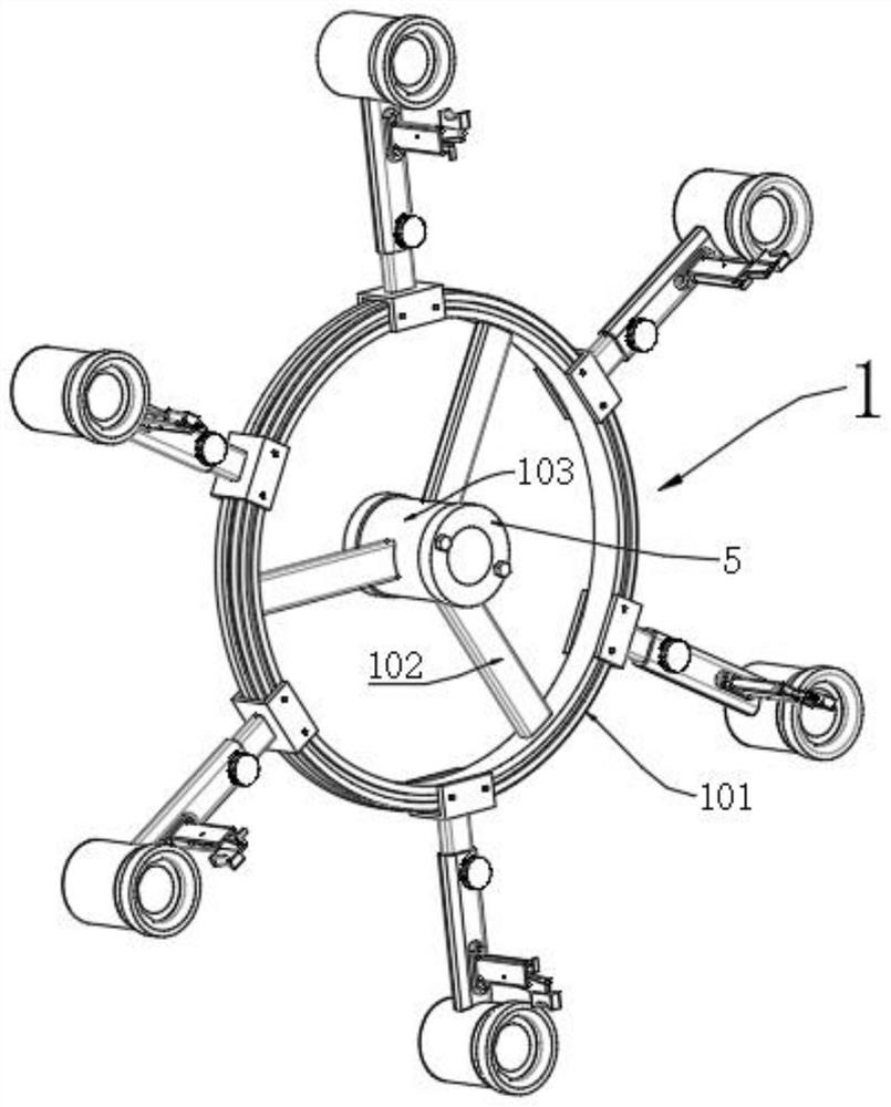 Building embedded part device for shaping, positioning and adjusting