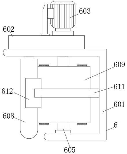 Electric power steel pipe milling waste treatment device