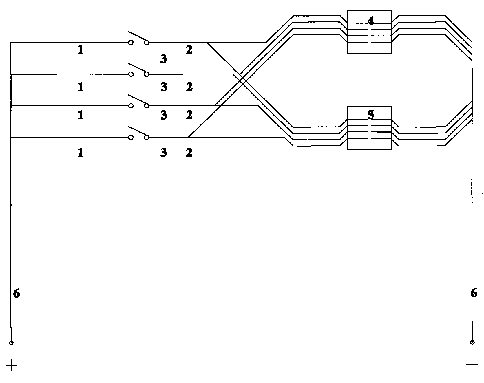 Double-insurance structure of keyboard hot-pressing point