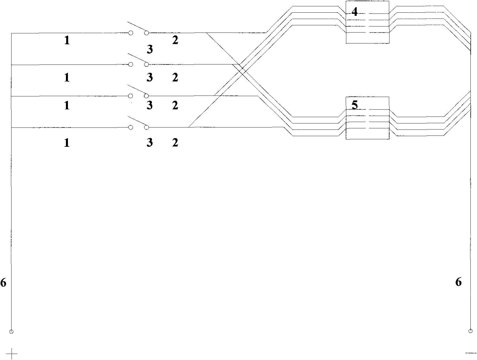 Double-insurance structure of keyboard hot-pressing point