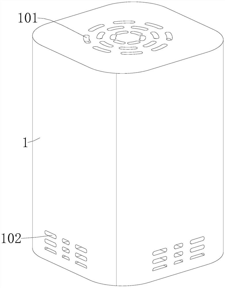 Air purifier capable of reducing power consumption and noise