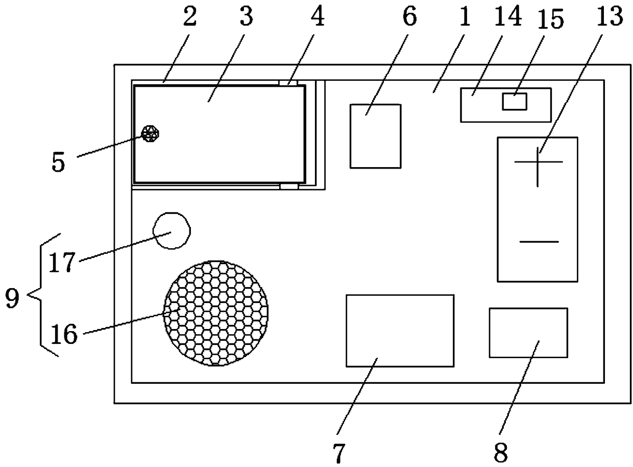 A computer network security monitoring device