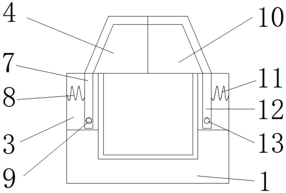 Router with port anti-falling function for computer