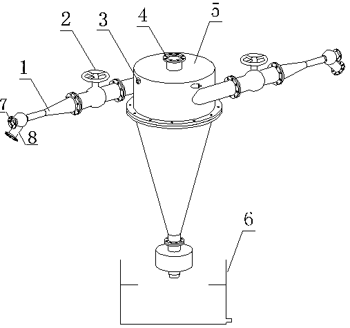 Dust removal device for shipyard processing workshop