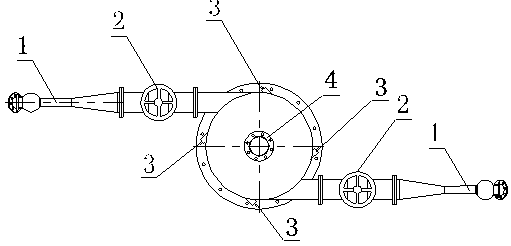 Dust removal device for shipyard processing workshop