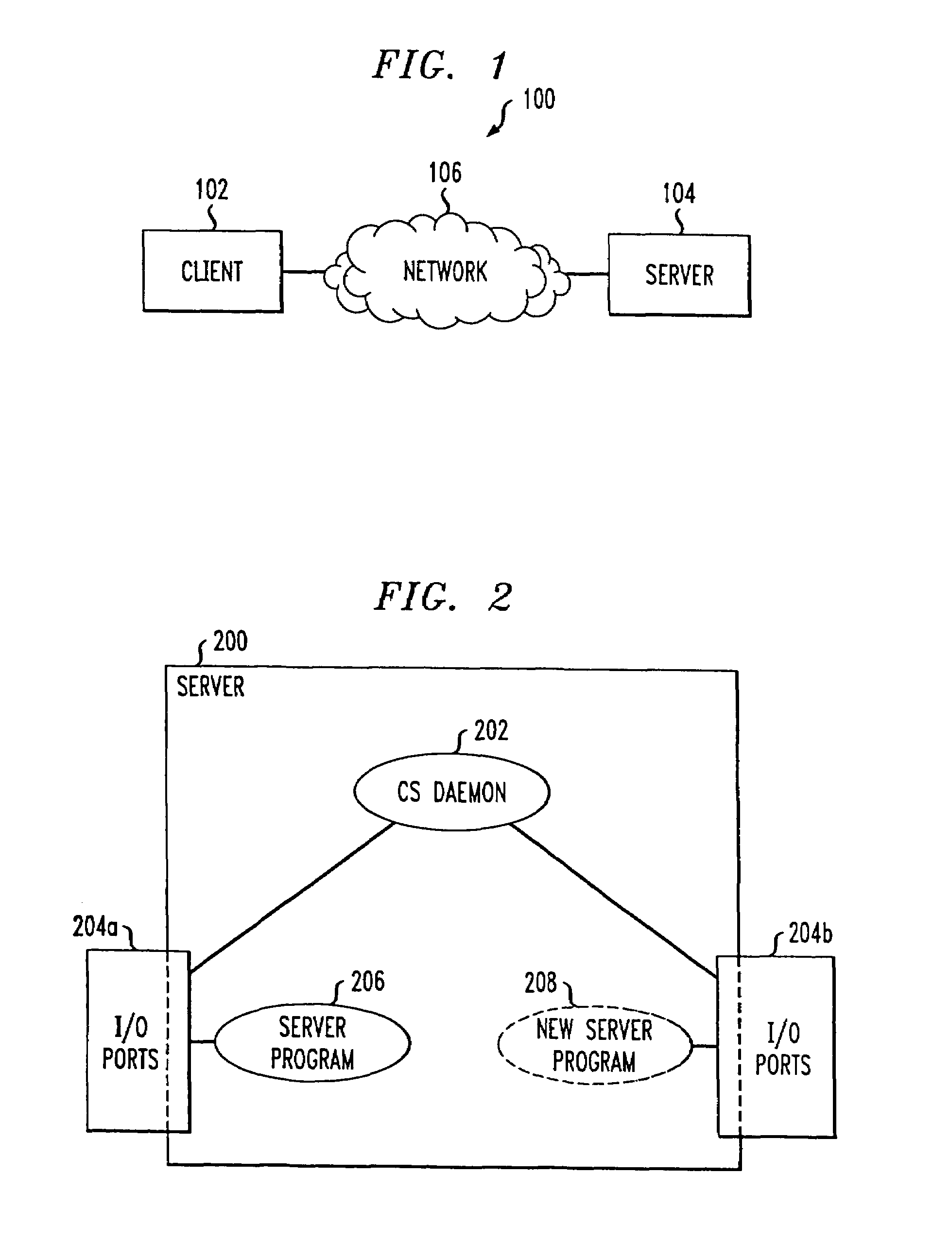 System having generalized client-server computing