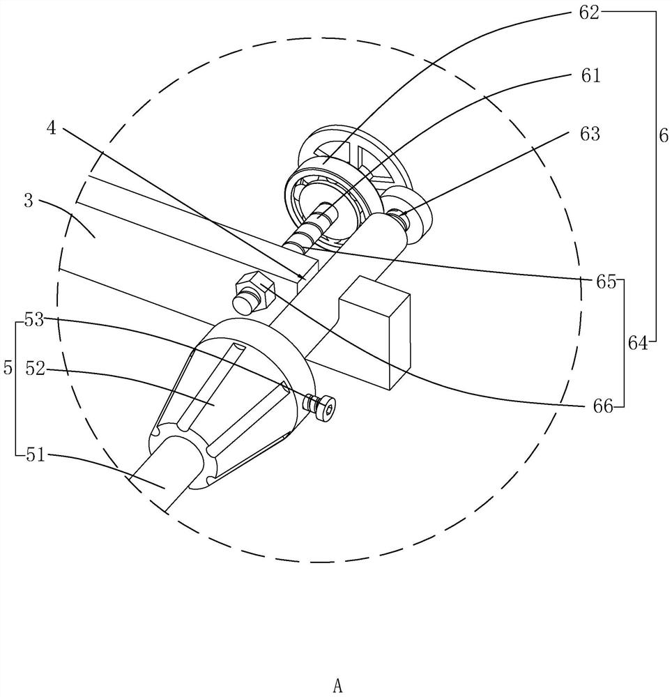 Automatic feeding device for film bag-making machine