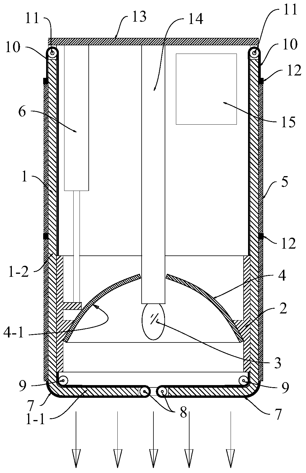 Visual light source capable of switching illumination forms and machine vision system