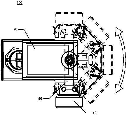 Remote controller capable of switching left and right hand modes