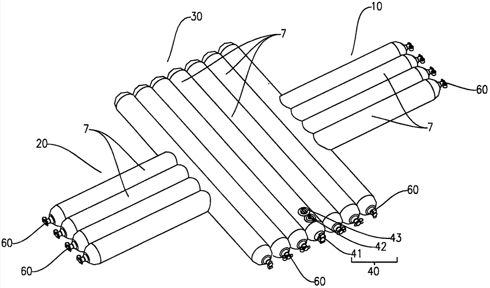 Life-saving floating gasket device of automobile