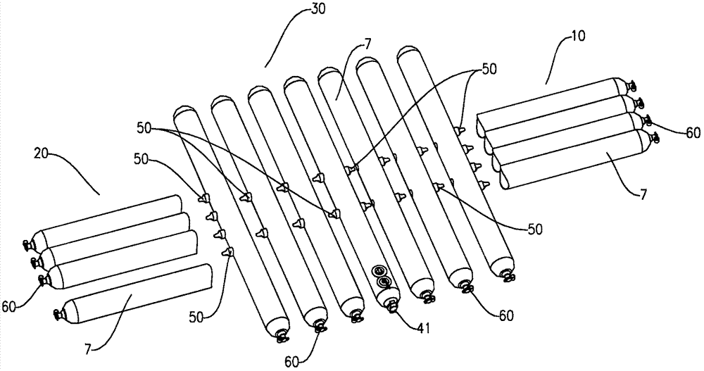 Life-saving floating gasket device of automobile