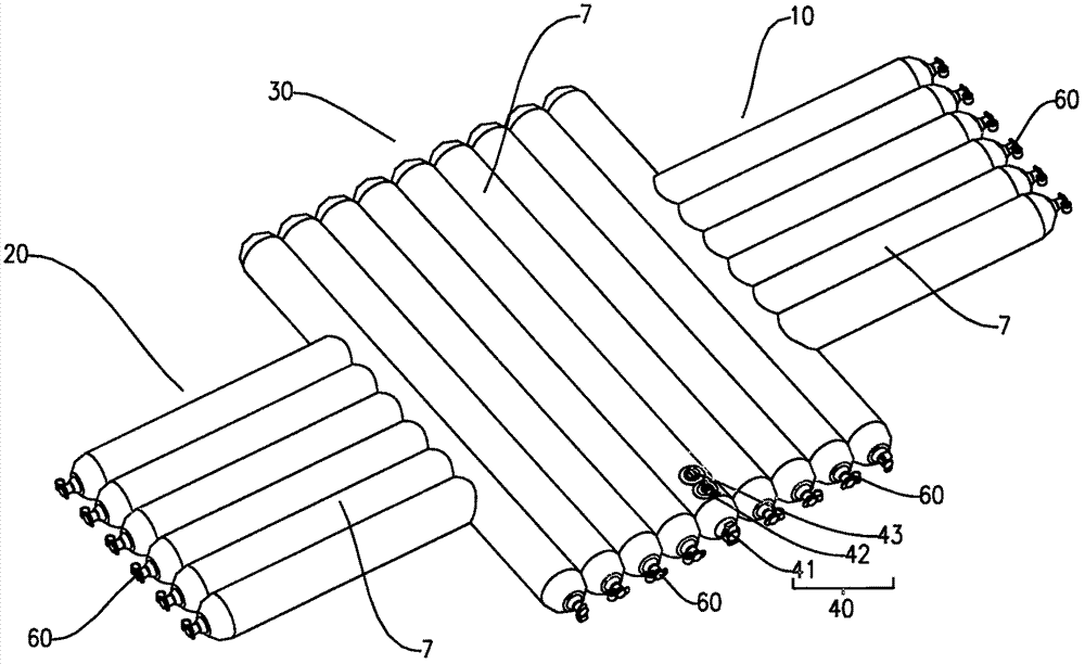 Life-saving floating gasket device of automobile