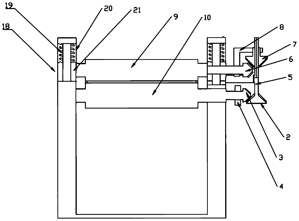 Energy-saving cleaning device for fire hose