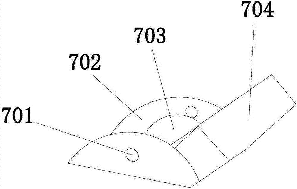 Hosiery machine disconnection safety device