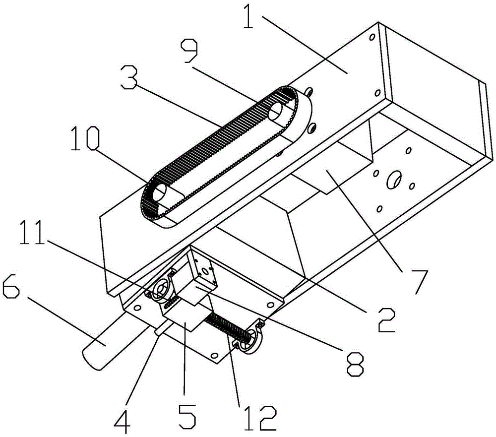 Automatic tracking system for welding robot welding seam