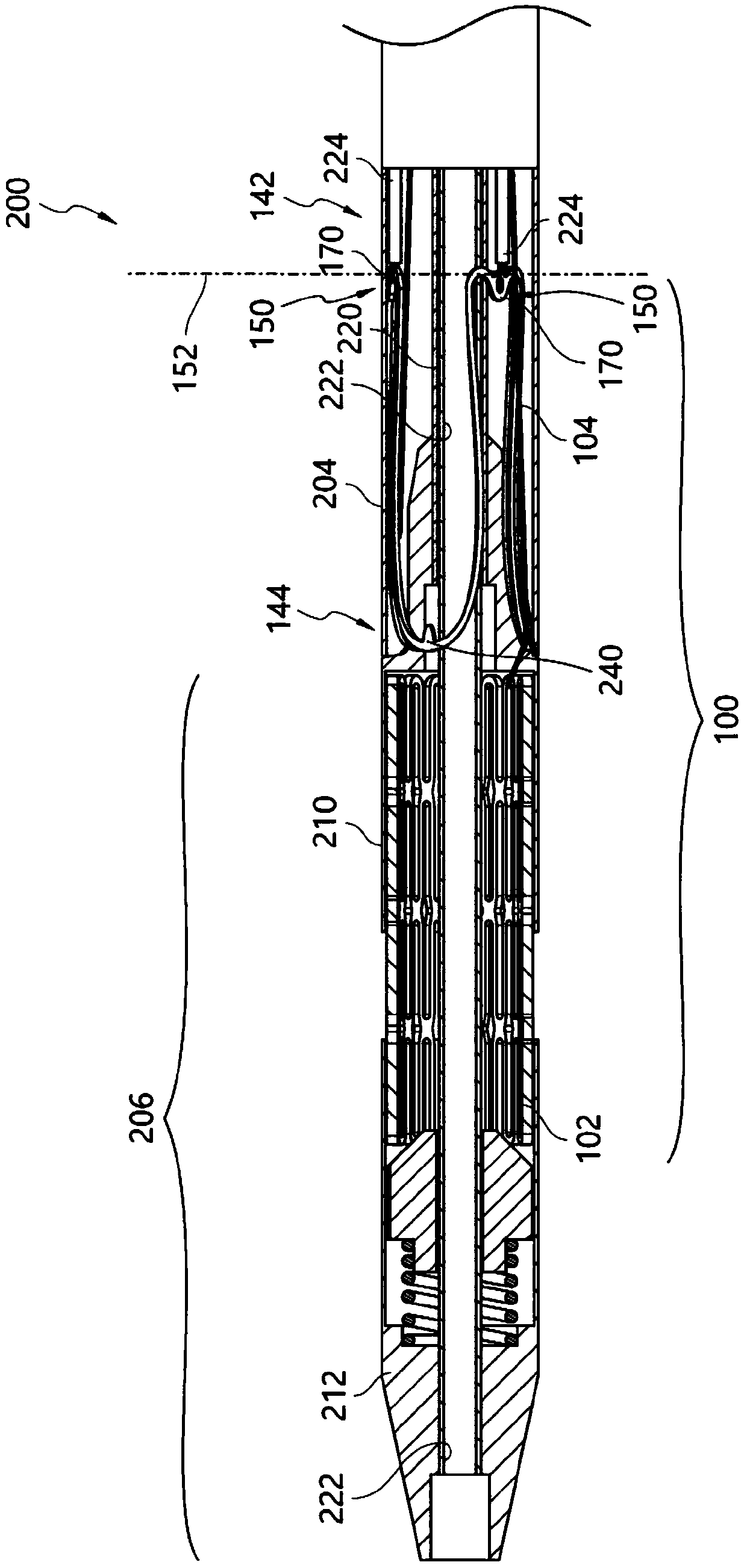 Heart valve prosthesis delivery system