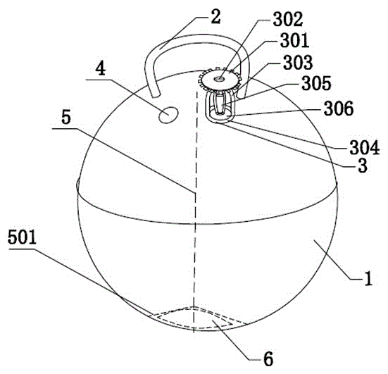 Manual-automatic integrated fire-extinguishing device