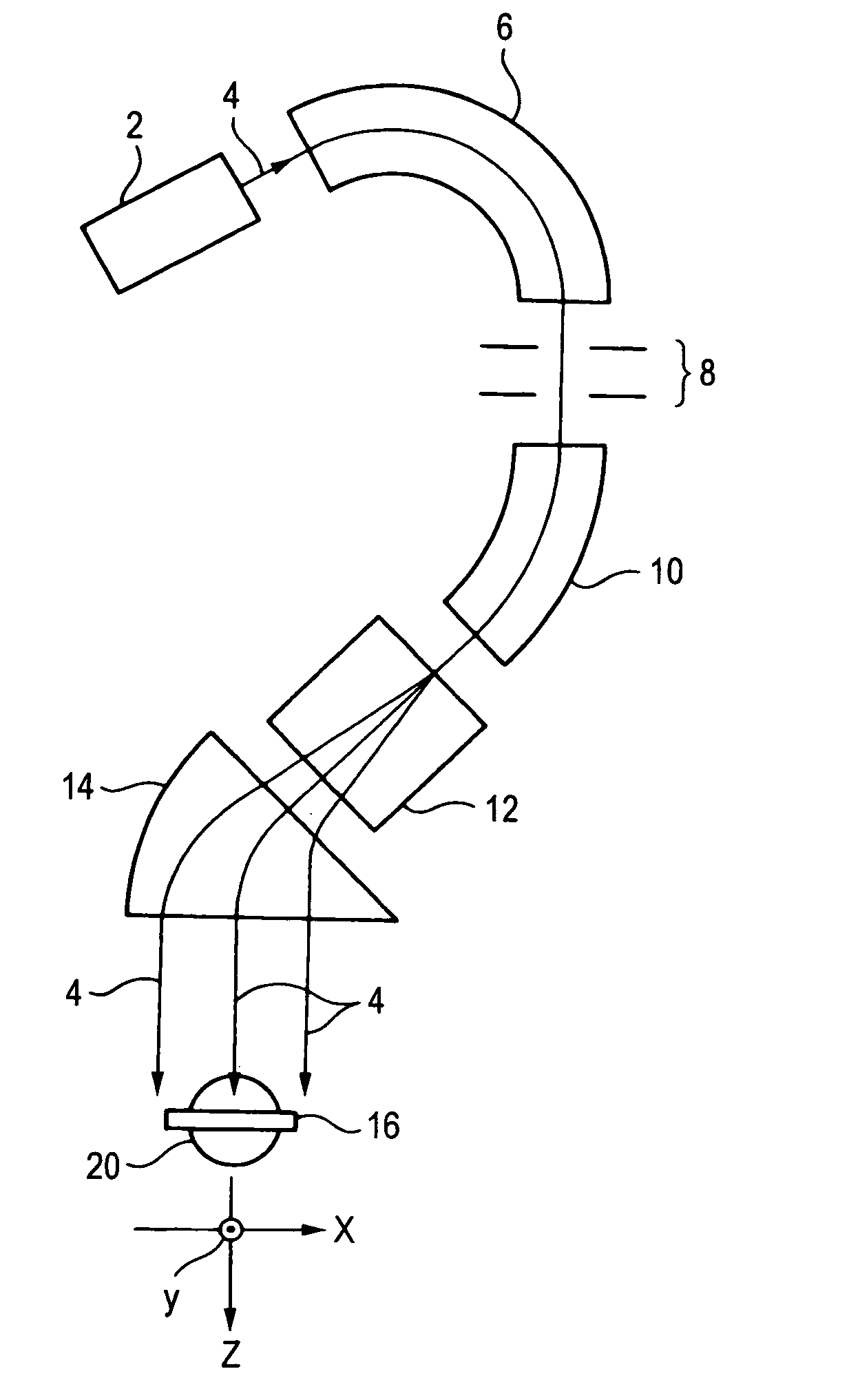 Ion beam measuring method and ion implanting apparatus