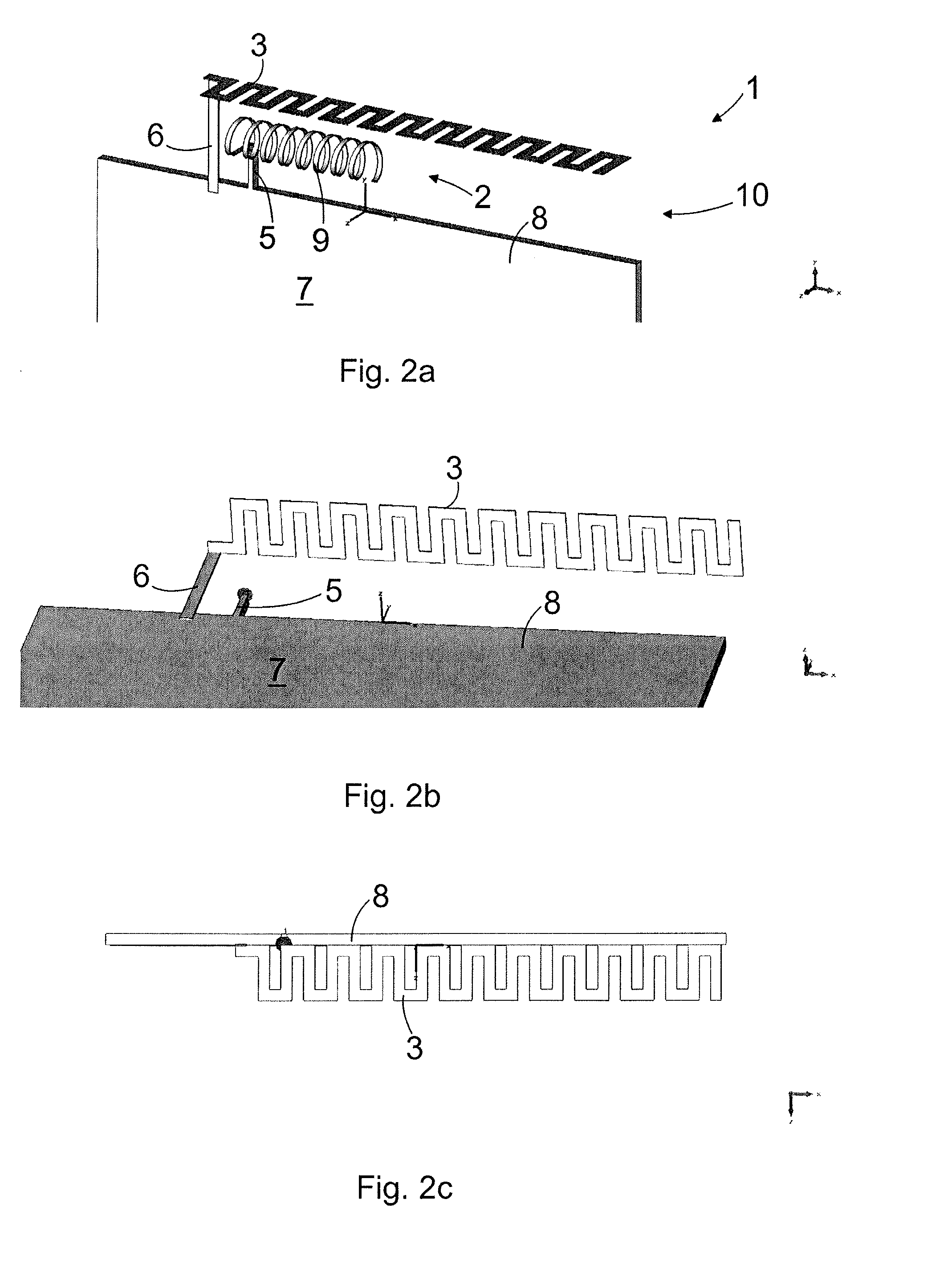 Antenna arrangement and device