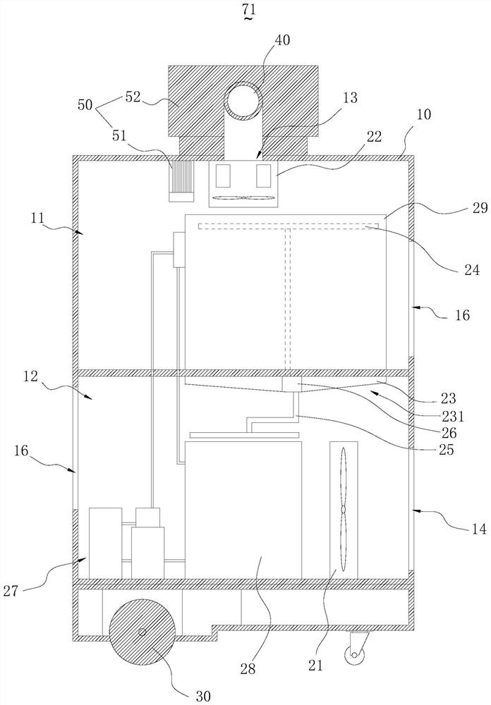 Temperature-adjusting air blower and temperature-adjustable mattress