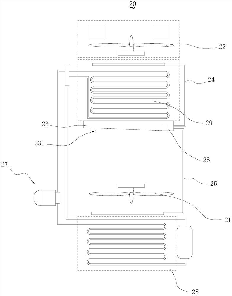 Temperature-adjusting air blower and temperature-adjustable mattress