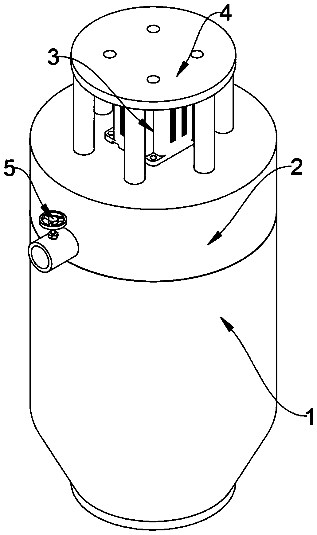 Conical barrel type semi-solid metal manufacturing device and use method thereof