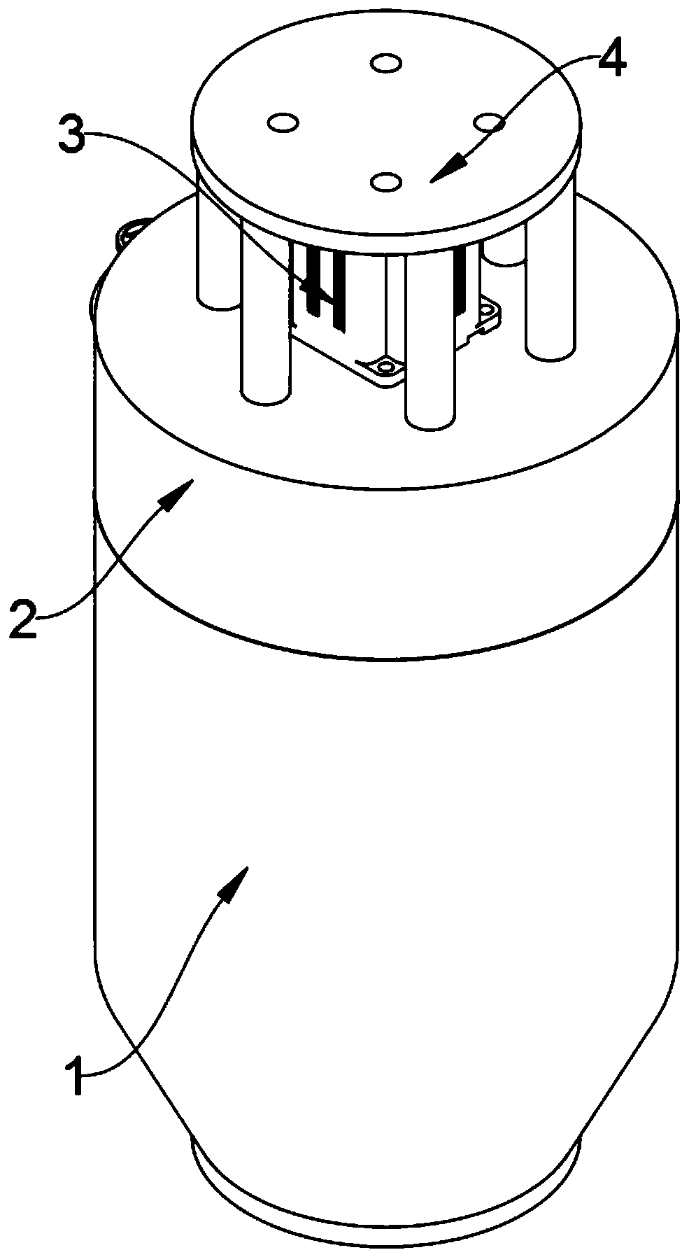 Conical barrel type semi-solid metal manufacturing device and use method thereof