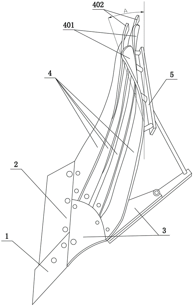 Novel grid turnover plow