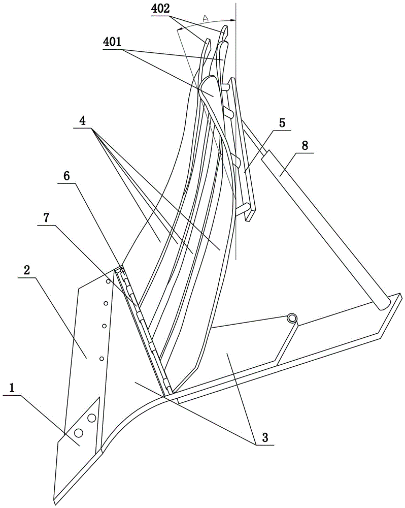 Novel grid turnover plow