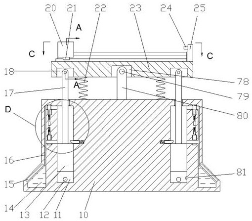 Photovoltaic panel fixing device with automatic cleaning and tracking functions