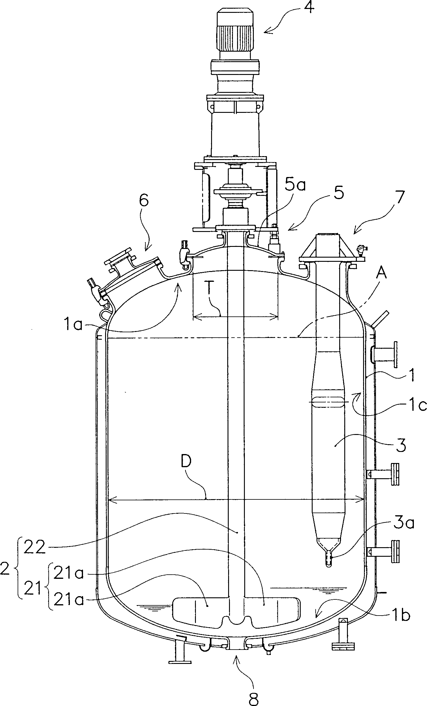 Stirring impeller and apparatus therewith and method therefor