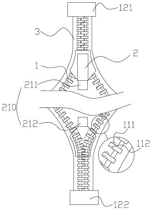 Antitheft backpack with multiple conductive materials being embedded into zipper teeth