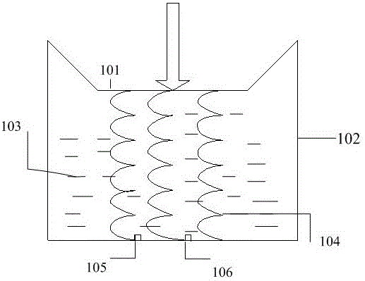 Weight measuring method and device based on broadband ultrasonic distance measurement