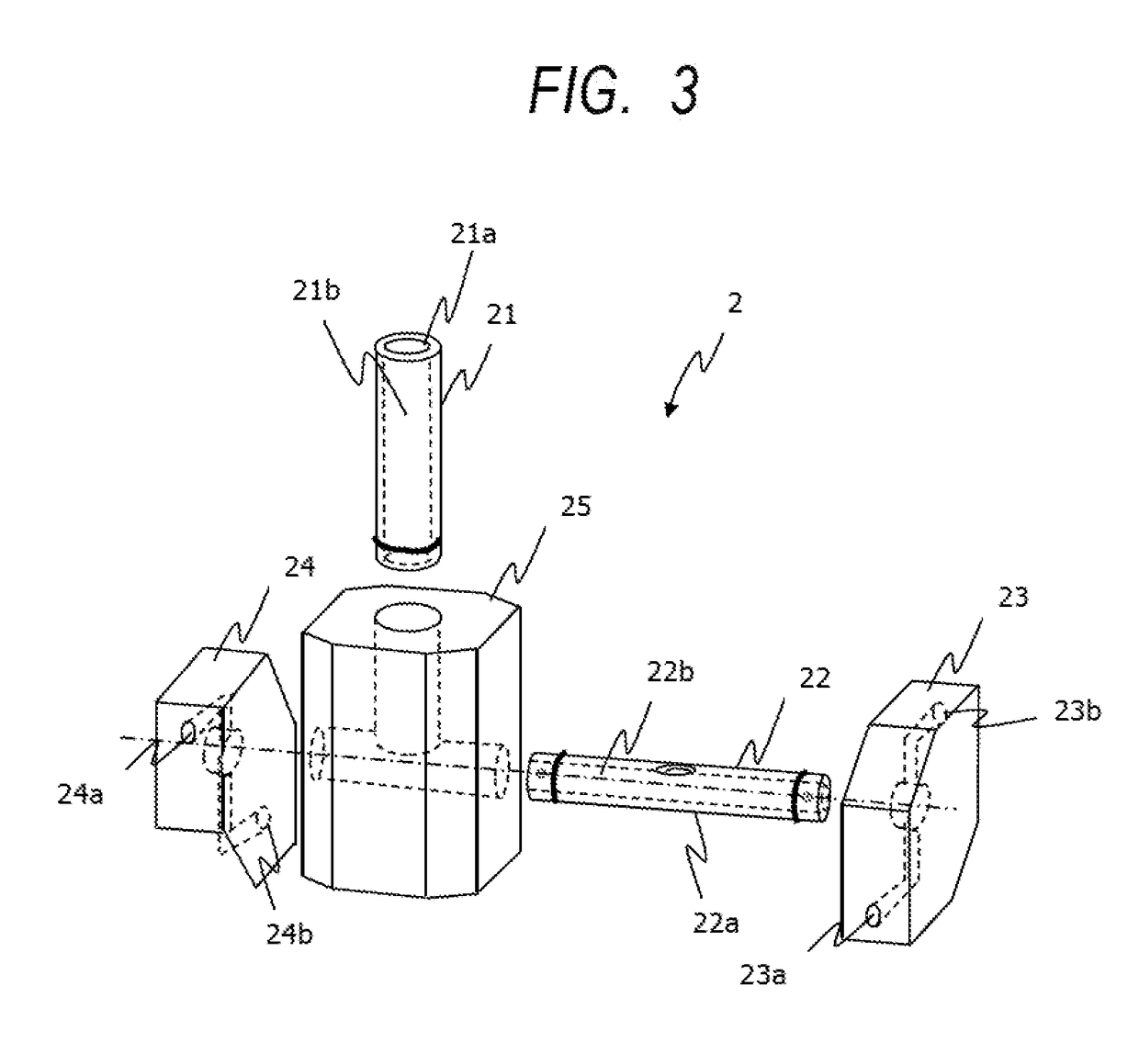 Washing nozzle for machine tool and machine tool therein