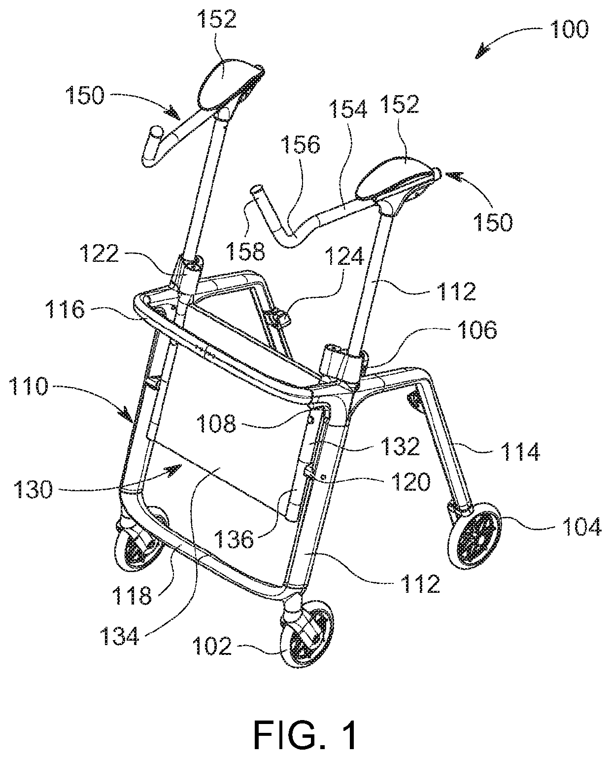 Ergonomic walker